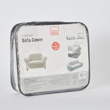 HOMEBOX | Comfino 1-Seater Knitted Jacquard Sofa Cover - 75-115 cm | 165982850