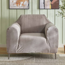 HOMEBOX | Veloura Velveteen 1-Seater Sofa Cover | 165982856