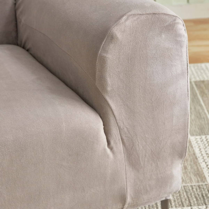 HOMEBOX | Veloura Velveteen 1-Seater Sofa Cover | 165982856