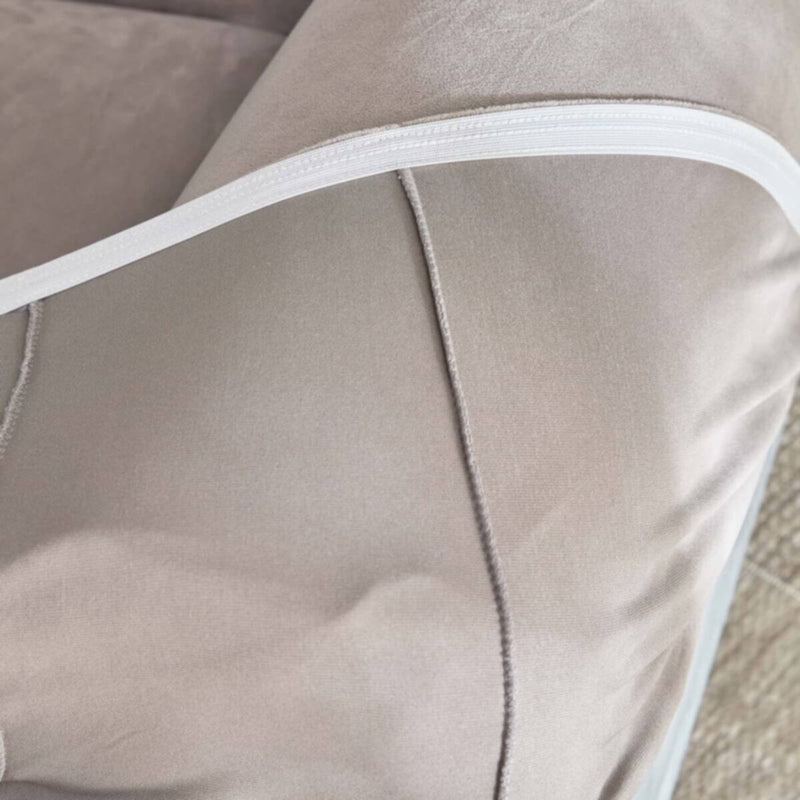 HOMEBOX | Veloura Velveteen 1-Seater Sofa Cover | 165982856