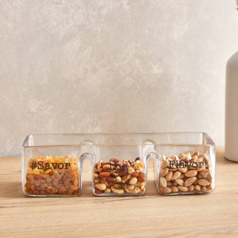 HOMEBOX | Urban 3-Part Appetizer Set - 30 cm | 165988817