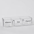 HOMEBOX | Urban 3-Part Appetizer Set - 30 cm | 165988817