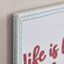 HOMEBOX | Hermione Artistry Life Is Better with Cat Canvas Wall Art - 30x60x1.8 cm | 165991549