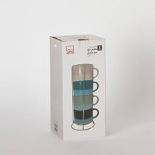 HOMEBOX | Galexia 4-Piece Mug Set with Stand | 165994829