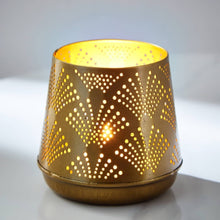 HOMEBOX | Splendid Metal Votive Holder - 10x10x9 cm | 166009108