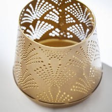 HOMEBOX | Splendid Metal Votive Holder - 10x10x9 cm | 166009108