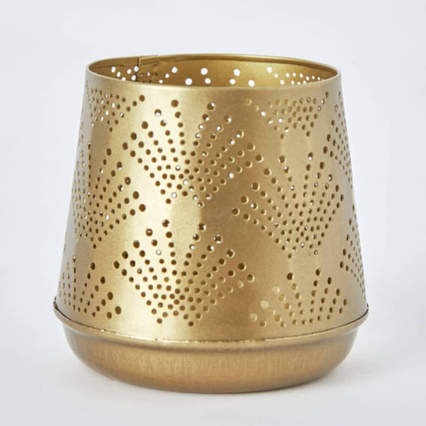 HOMEBOX | Splendid Metal Votive Holder - 10x10x9 cm | 166009108