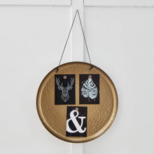 HOMEBOX | Splendid Metal Decorative Plate - 38x38x3.5 cm | 166009113