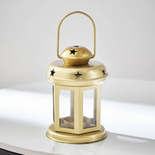 HOMEBOX | Splendid Metal Decorative Lantern - 10x10x14 cm | 166009115