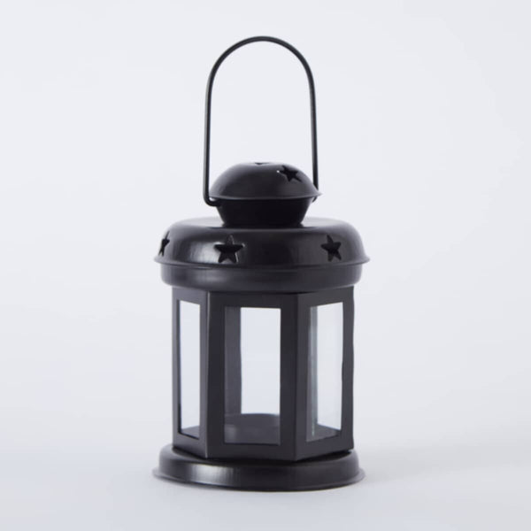HOMEBOX | Splendid Metal Decorative Lantern - 10x10x14 cm | 166009116