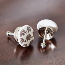 HOMEBOX | Splendid 2-Piece Elephant Doorknob Set - 4x5.5 cm | 166009124