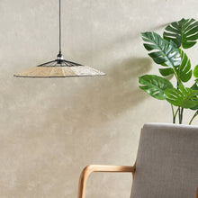 HOMEBOX | Elbe E27 Pendant Light with Paper Rope Shade - 55.5x56x15 cm | 166009856