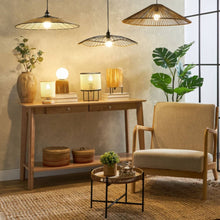 HOMEBOX | Elbe E27 Pendant Light with Paper Rope Shade - 55.5x56x15 cm | 166009856