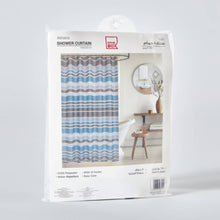 HOMEBOX | Amara Polyester Shower Curtain With 12 Hooks 180 x 200 cm | 166010657