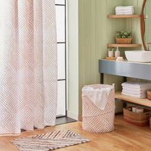 HOMEBOX | Ella Polyester Shower Curtain With 12 Hooks 180 x 200 cm | 166010658