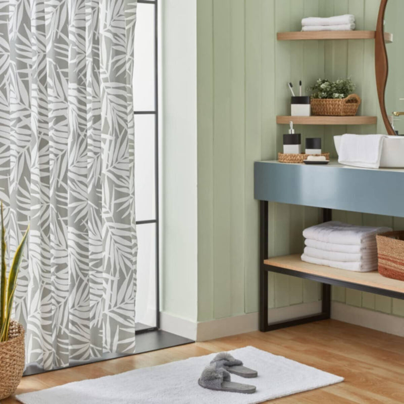 HOMEBOX | Victoria Shower Curtain with 16 Hooks - 180x240 cm | 166010660