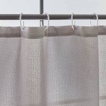 HOMEBOX | Diamond Solid Jacquard Shower Curtain with Hooks - 180x200 cm | 166010661