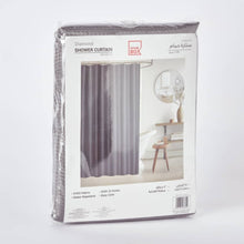 HOMEBOX | Diamond Solid Jacquard Shower Curtain with Hooks - 180x200 cm | 166010661