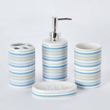 HOMEBOX | Amara 4-Piece Ceramic Bathroom Accessory Set | 166010663