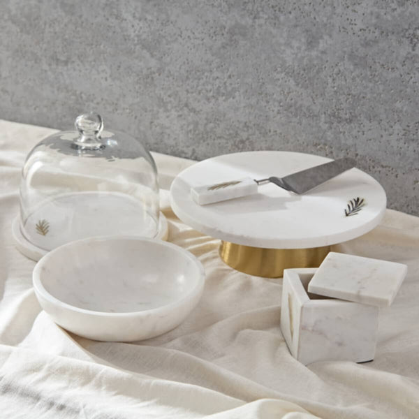 HOMEBOX | Bianca Marble Tissue Box - 10 cm | 166010739