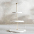 HOMEBOX | Bianca 3-Tier Cake Platter - 30 cm | 166010741