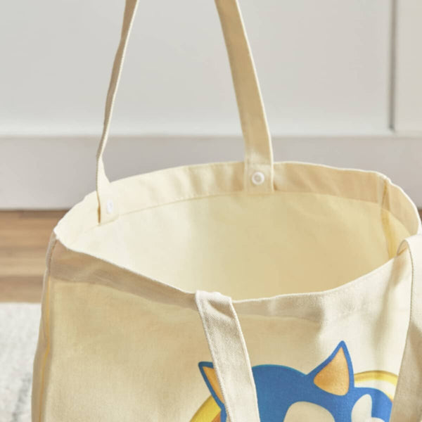 HOMEBOX | Sonic the Hedgehog Cotton Canvas Shopping Bag - 34x39 cm | 166019949