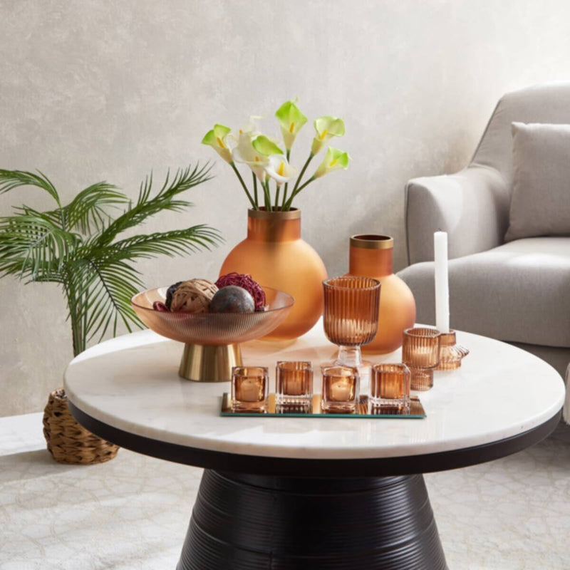 HOMEBOX | Blenko Frosted Glass Vase - 18.5x22 cm | 166029490