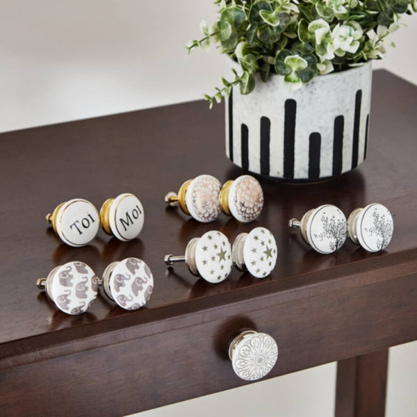 HOMEBOX | Splendid 2-Piece Doorknob Set - 4x5.5 cm | 166030995