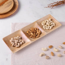 HOMEBOX | Albero 3-Section Platter - 36x12x2.5 cm | 166040022