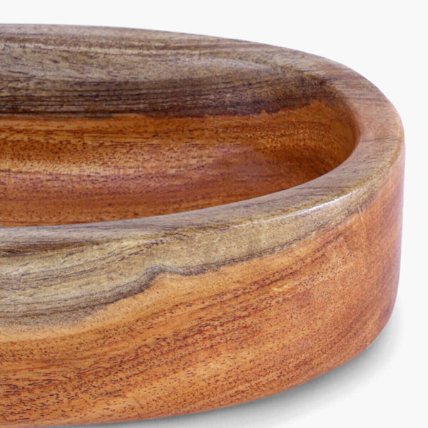 HOMEBOX | Albero Chip and Dip Platter - 22x22x5 cm | 166040031