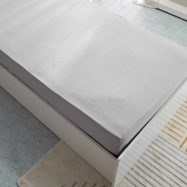HOMEBOX | Bristol Single Polycotton Fitted Sheet - 90x200+25 cm | 166045961