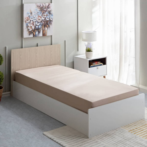 HOMEBOX | Bristol Single Polycotton Fitted Sheet - 90x200+25 cm | 166045985