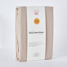 HOMEBOX | Bristol Polycotton King Fitted Sheet - 180x200+25 cm | 166045987