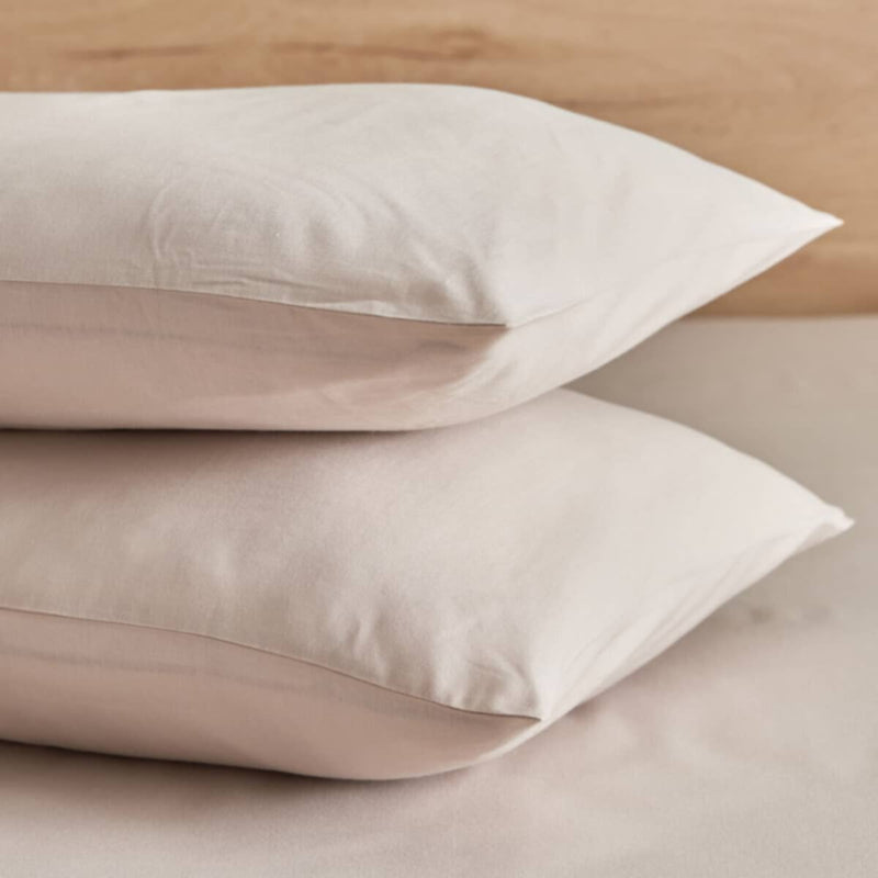 HOMEBOX | Bristol 2-Piece Polycotton Pillow Case Set - 50x75+15 cm | 166045988