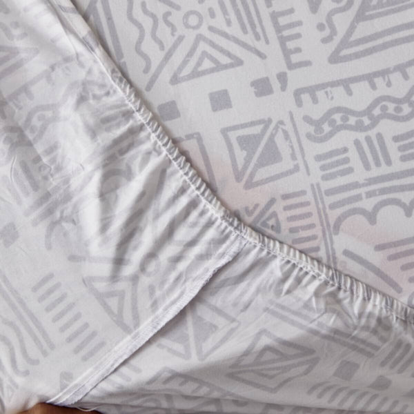 HOMEBOX | Matrix Raine Single Fitted Sheet - 90x200+20 cm | 166053239