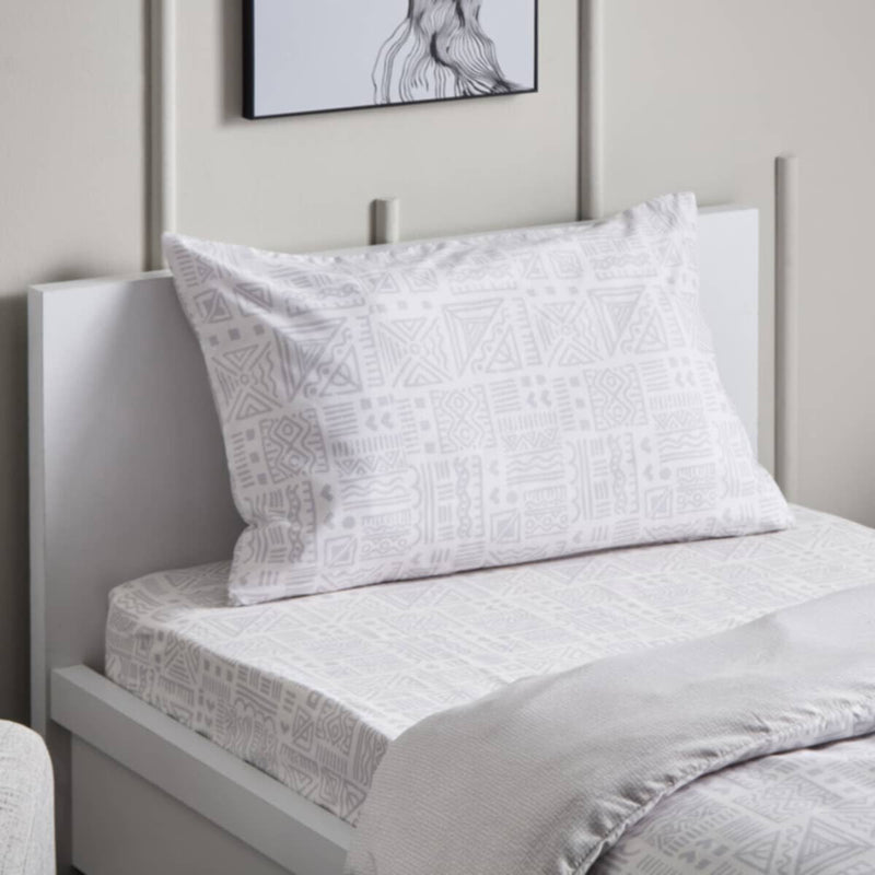 HOMEBOX | Matrix Raine 2-Piece Single Printed Microfibre Duvet Cover Set - 135x200 cm | 166053248