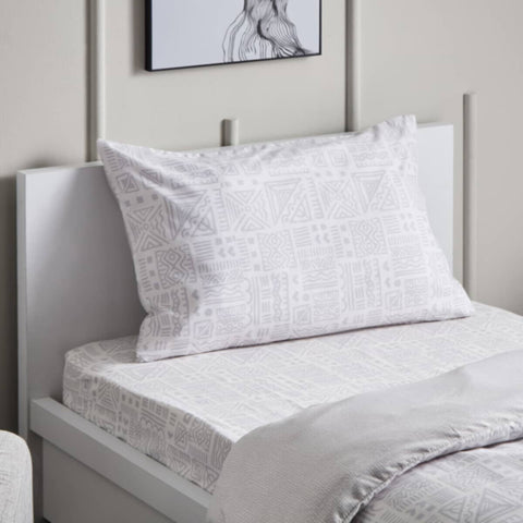 HOMEBOX | Matrix Raine 2-Piece Single Printed Microfibre Duvet Cover Set - 135x200 cm | 166053248