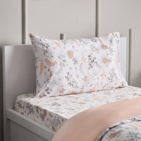 HOMEBOX | Matrix Malta 2-Piece Single Printed Microfibre Duvet Cover Set - 135x200 cm | 166053259