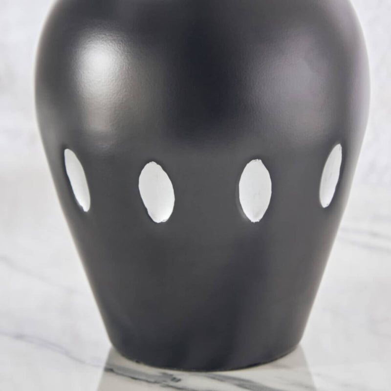 HOMEBOX | Ornate Metal Vase | 166065778
