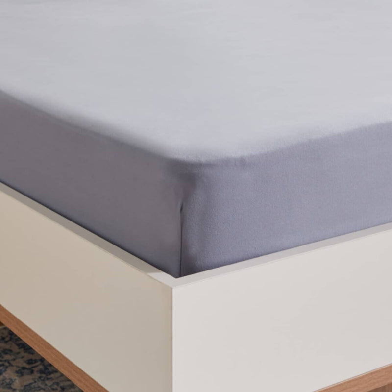 HOMEBOX | Ferum Micro Jersey Queen Fitted Sheet - 150x200+30 cm | 166067110