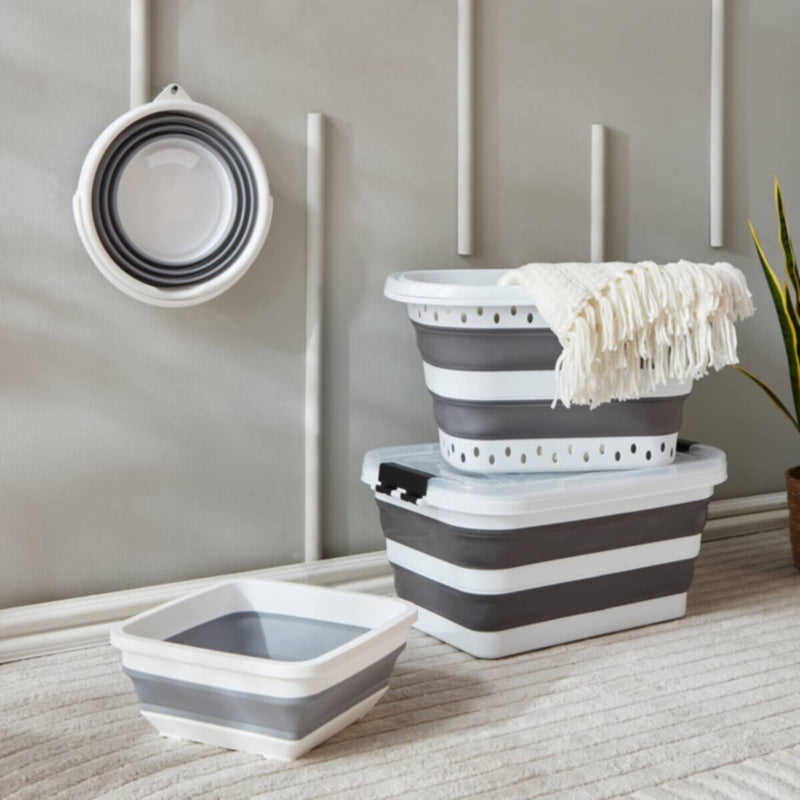 HOMEBOX | Collapsible Space Saving Rectangular Basket - 9 L | 166070777