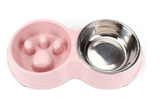 Pet Slow Food Double Bowl 31.5X17.5X6 | 16607U3