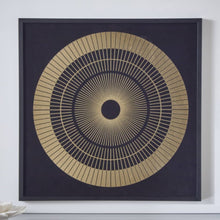 HOMEBOX | Sonet Framed Canvas with Foil - 60x60x2.5 cm | 166086042