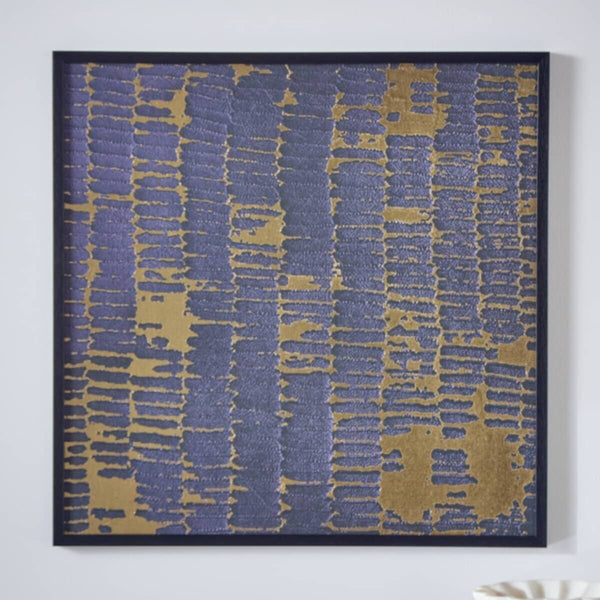 HOMEBOX | Sonet Framed Canvas with Foil - 50x50x1.8 cm | 166086055