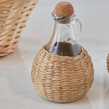 HOMEBOX | Minimalist 3-Piece Glass Serving Bowl Set with Oil Bottle | 166087220