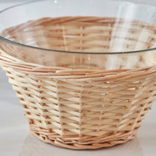 HOMEBOX | Minimalist 3-Piece Glass Serving Bowl Set with Oil Bottle | 166087220