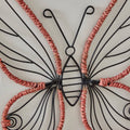 HOMEBOX | Splendid Metal Butterfly Hanging Decor - 43x38x0.5 cm | 166090018