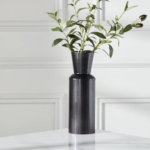 HOMEBOX | Splendid Metal Table Vase - 9x9x26.5 cm | 166090059