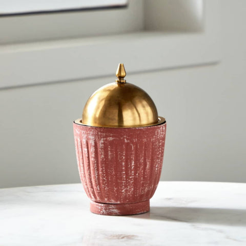 HOMEBOX | Splendid Metal Rustic Incense Burner - 10x10x16 cm | 166090073