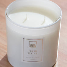 HOMEBOX | Abyad Fresh Water Scented Jar Candle with Lid - 380 gm | 166110508
